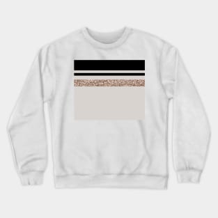 Taupe rose gold glam Crewneck Sweatshirt